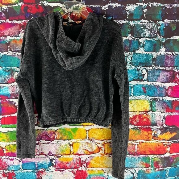 Free People Movement Criss Crossed Cropped Sweatshirt Hoodie Size XS OB1450164 - Picture 7 of 8